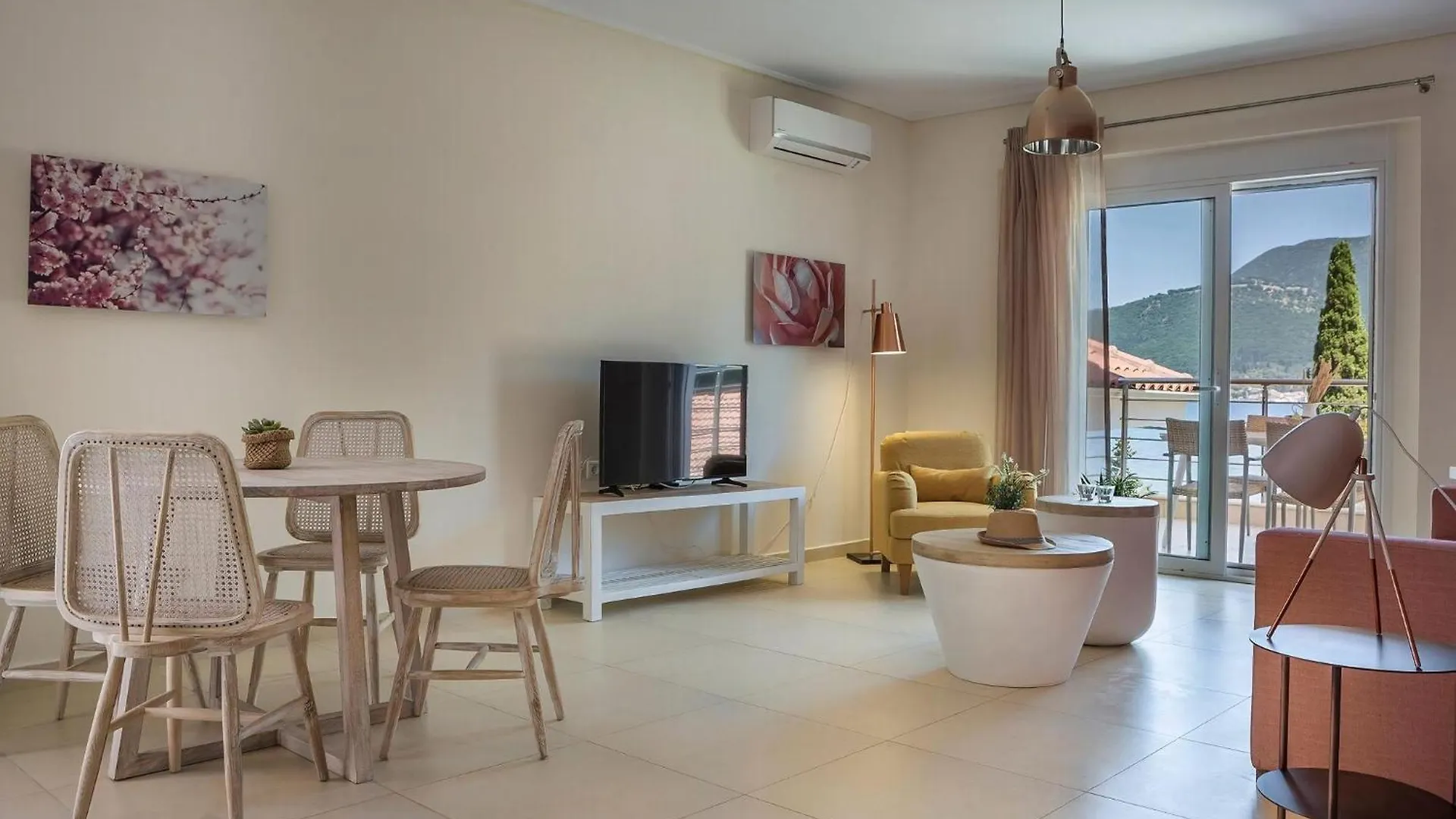 Deluxe Kefalonia Apartment Apartment Perla 1 Bedroom Pool Sea View Karavomilos Karavomylos
